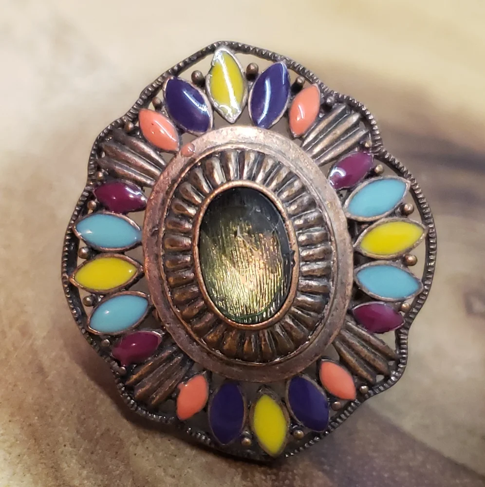 Vintage Stretch Rings - Picture 2 of 4
